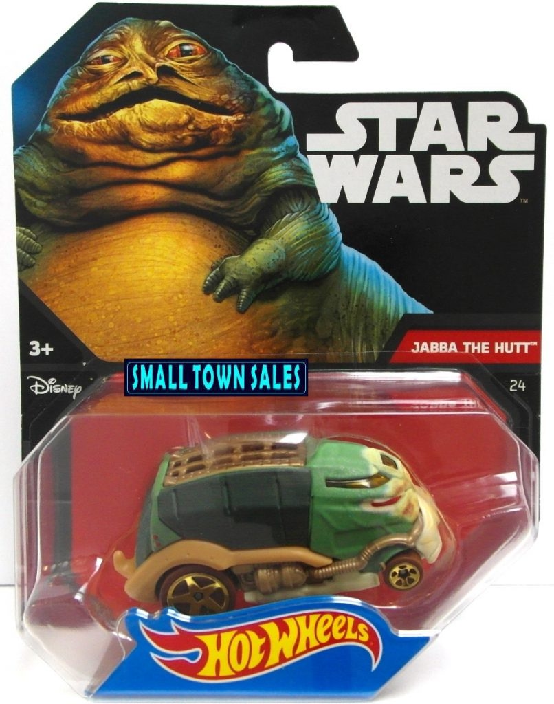 Hot Wheels Star Wars JABBA THE HUTT 24 Garbage Disposal Truck Disney